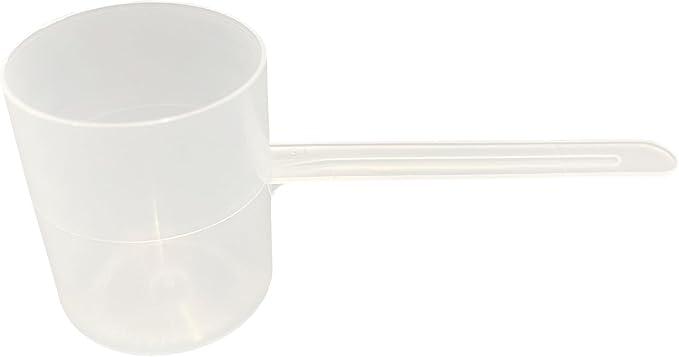 82 mL (82 CC | 2.77 Oz.) Long Handle Scoop for Measuring Coffee, Pet Food, Grains, Protein, Spices and Other Dry Goods (Pack of 10)