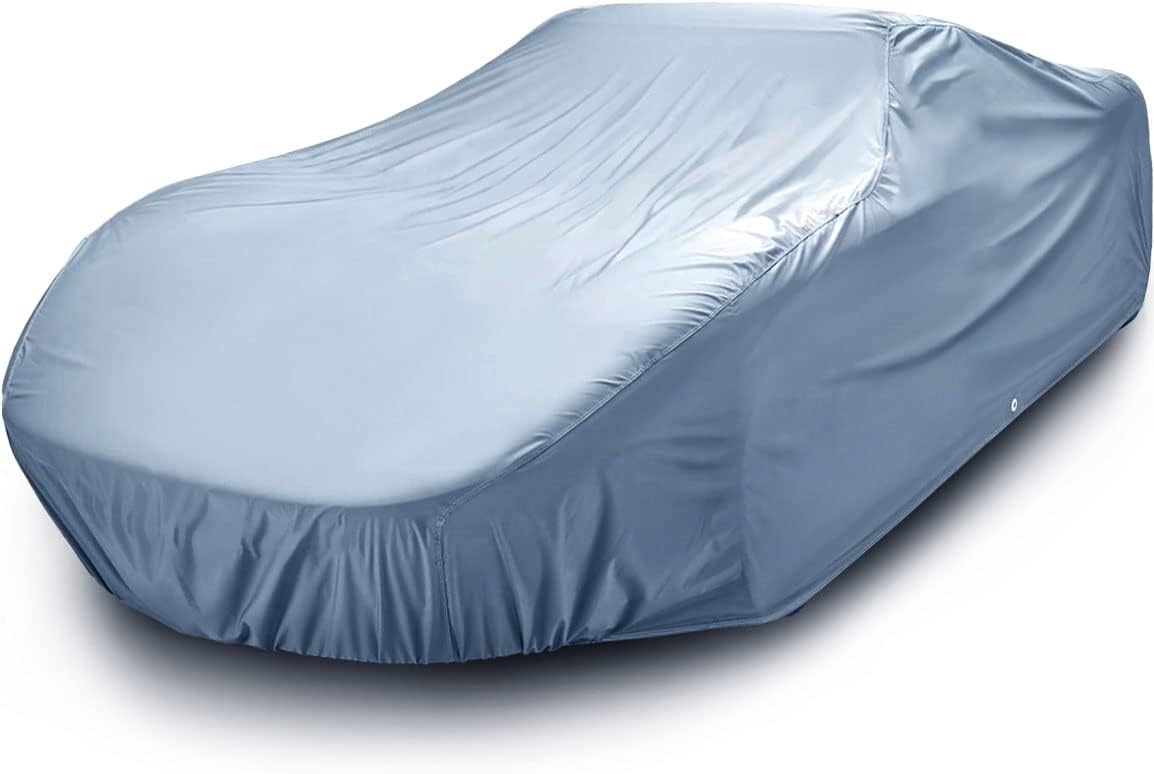 iCarCover Premium Car Cover for 1958-1961 Chevy Nomad Wagon Heavy Duty Waterproof All Weather Automobiles Custom Fit Indoor Outdoor UV Snow Protection Covers with Straps and Bag