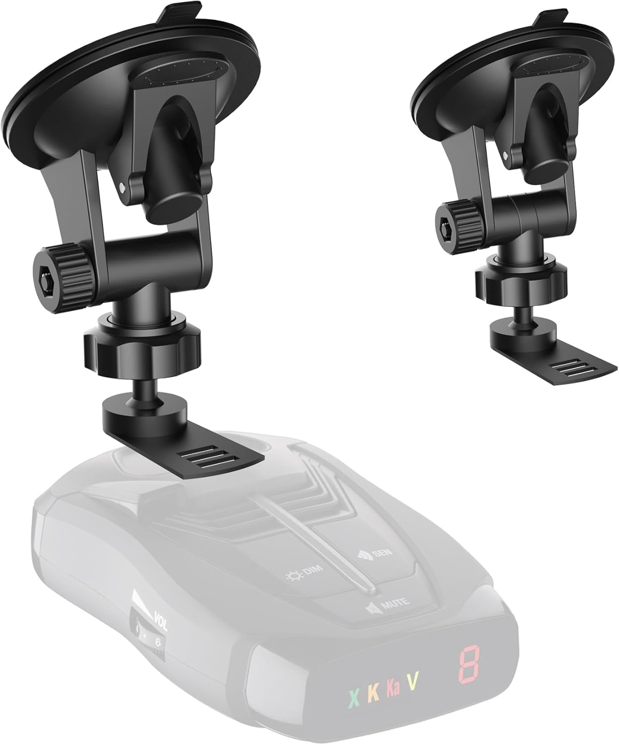 Super Radar Detector Mount,Super Car Windshield,Dashboard Suction Cup Bracket,Suitable for Cobra Escort Beltronics Radar Detectors (for Cobra Escort Beltronics)