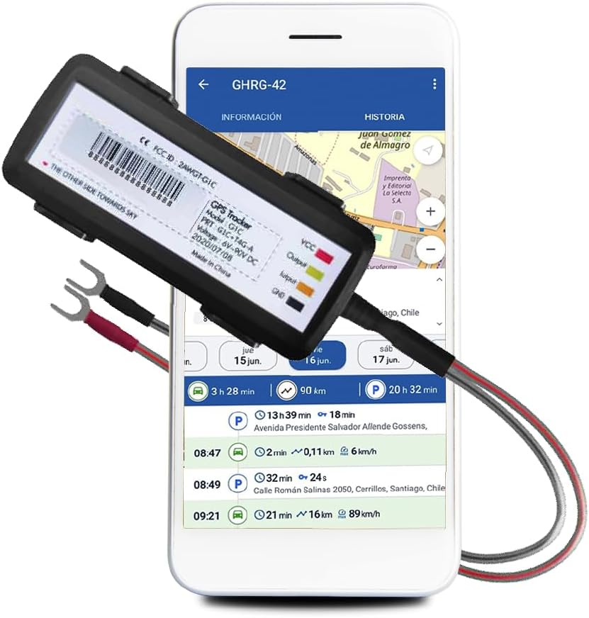 GPS7000-4G Hidden GPS Tracker for Vehicles | 12 Months of Service Included | Easy Self-Installation | After The 12 Months Included in The Service, You can Choose to Subscribe | No Hidden Fees