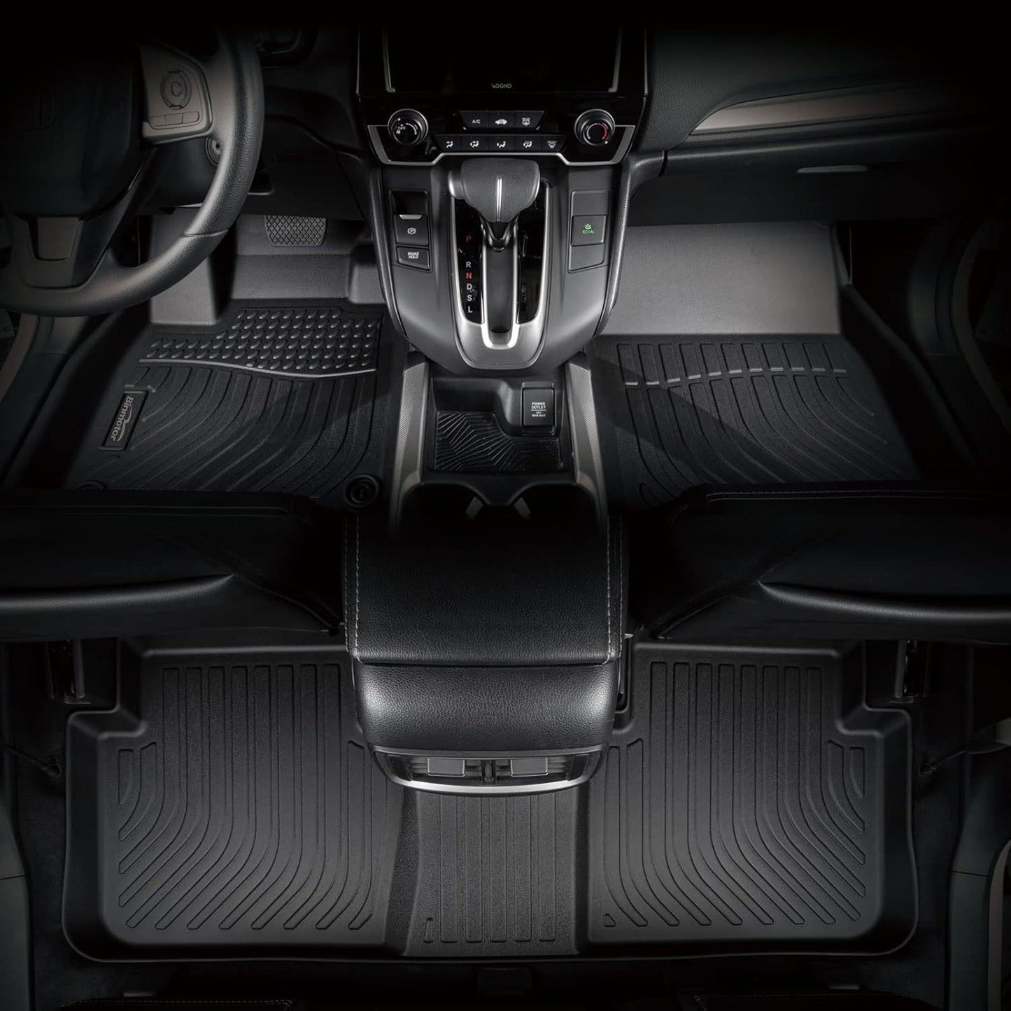 Binmotor-Floor Mats & Cargo Liner for Toyota Corolla 2009-2013, All Weather Car Floor Mat Cargo Trunk Mat Rubbler Liners for Toyota Corolla Accessories Custom Fit