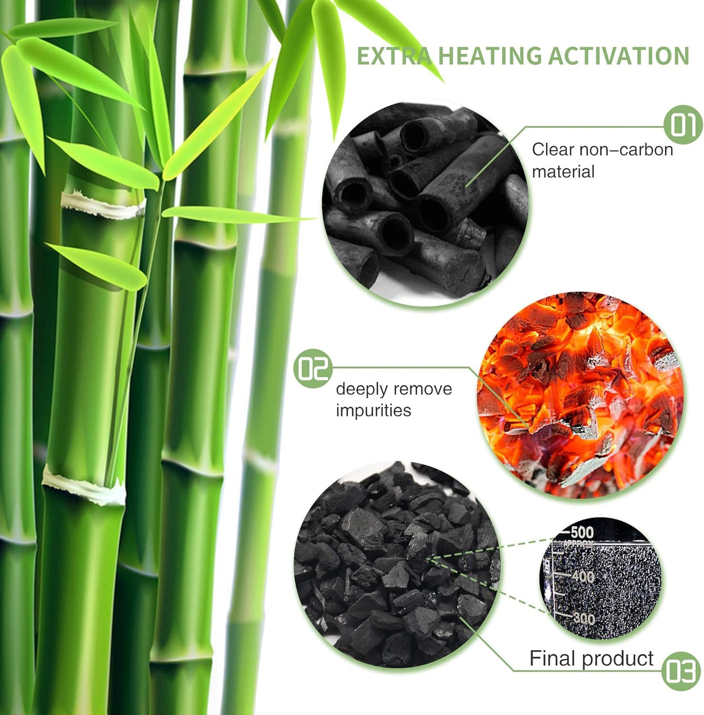 8 Pack Bamboo Charcoal Air Purifying Bag, Activated Charcoal Bags Odor Absorber, Moisture Absorber, Natural Car Air Freshener, Shoe Deodorizer, Odor Eliminators For Home, Pet, Closet, Car
